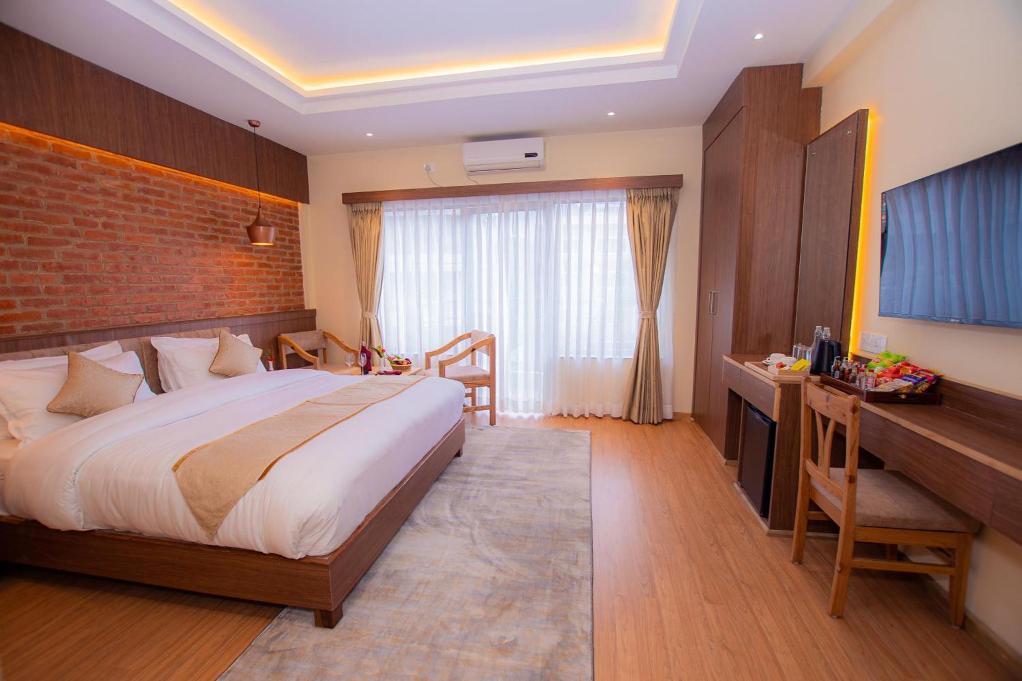 Temple Himalaya Hotel & Spa Pokhara Kültér fotó