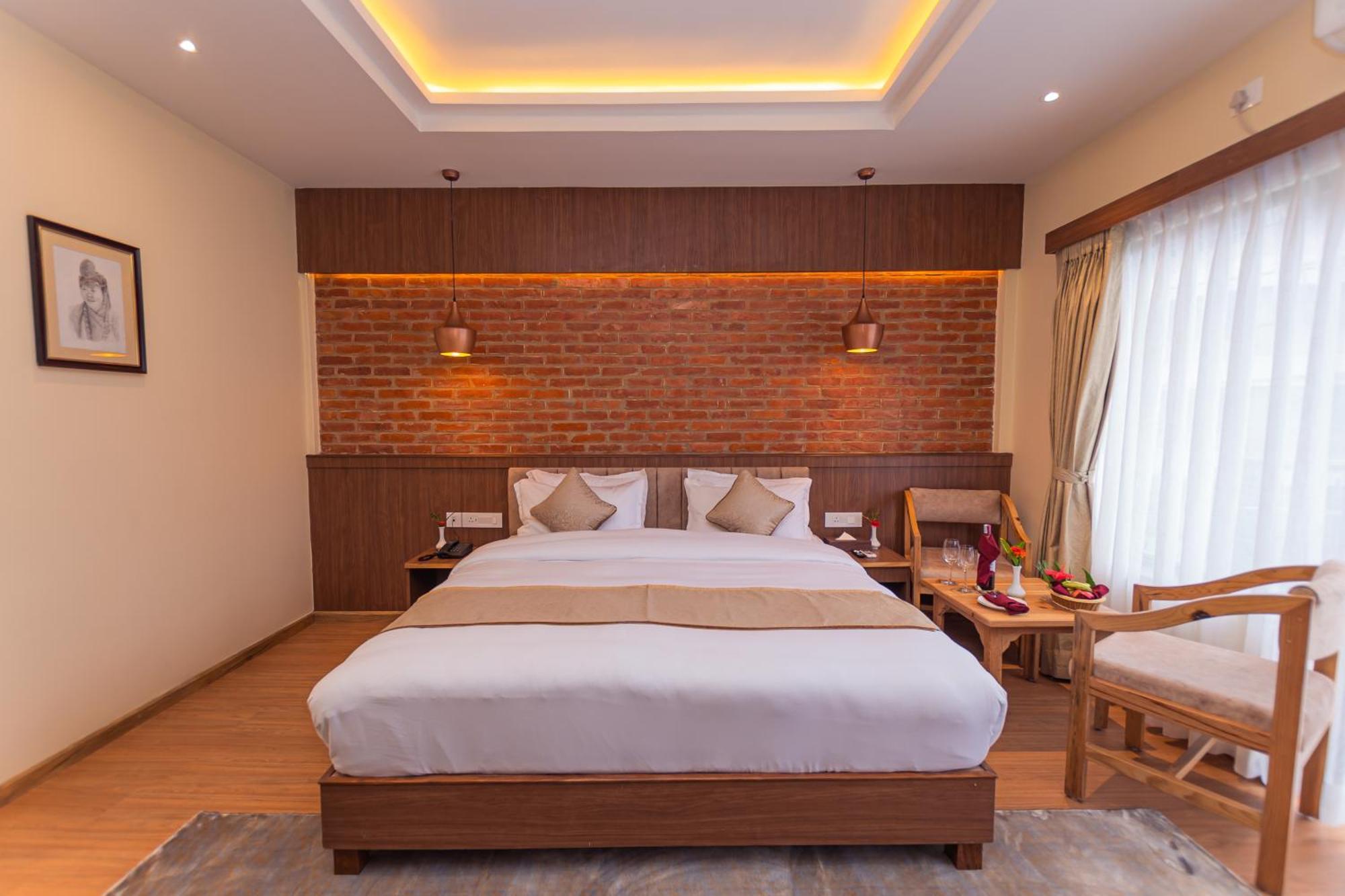 Temple Himalaya Hotel & Spa Pokhara Kültér fotó